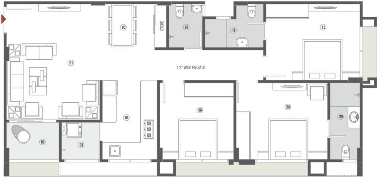 3bhk-type2 3bhk-type2